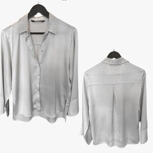 ZARA silk effect kimono